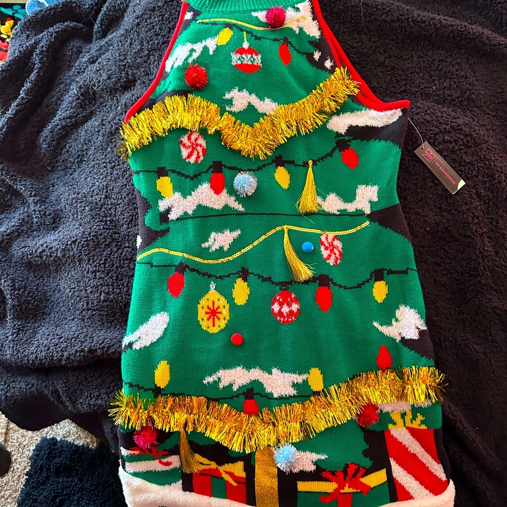 NoBo Christmas Dress.  Never worn, with tag.